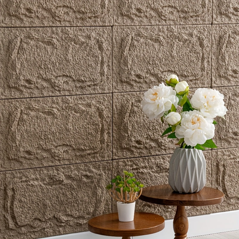 5pcs 3D Decorative Wall Panel 45x25cm