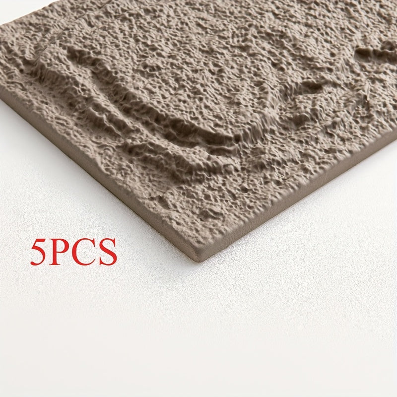 5pcs 3D Decorative Wall Panel 45x25cm
