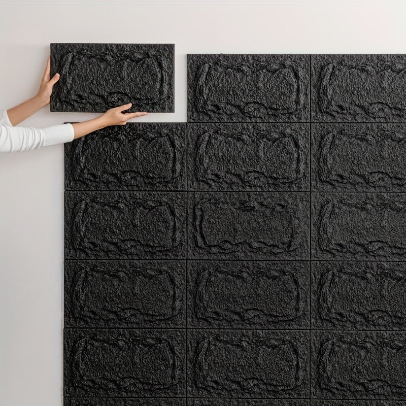5pcs 3D Decorative Wall Panel 45x25cm