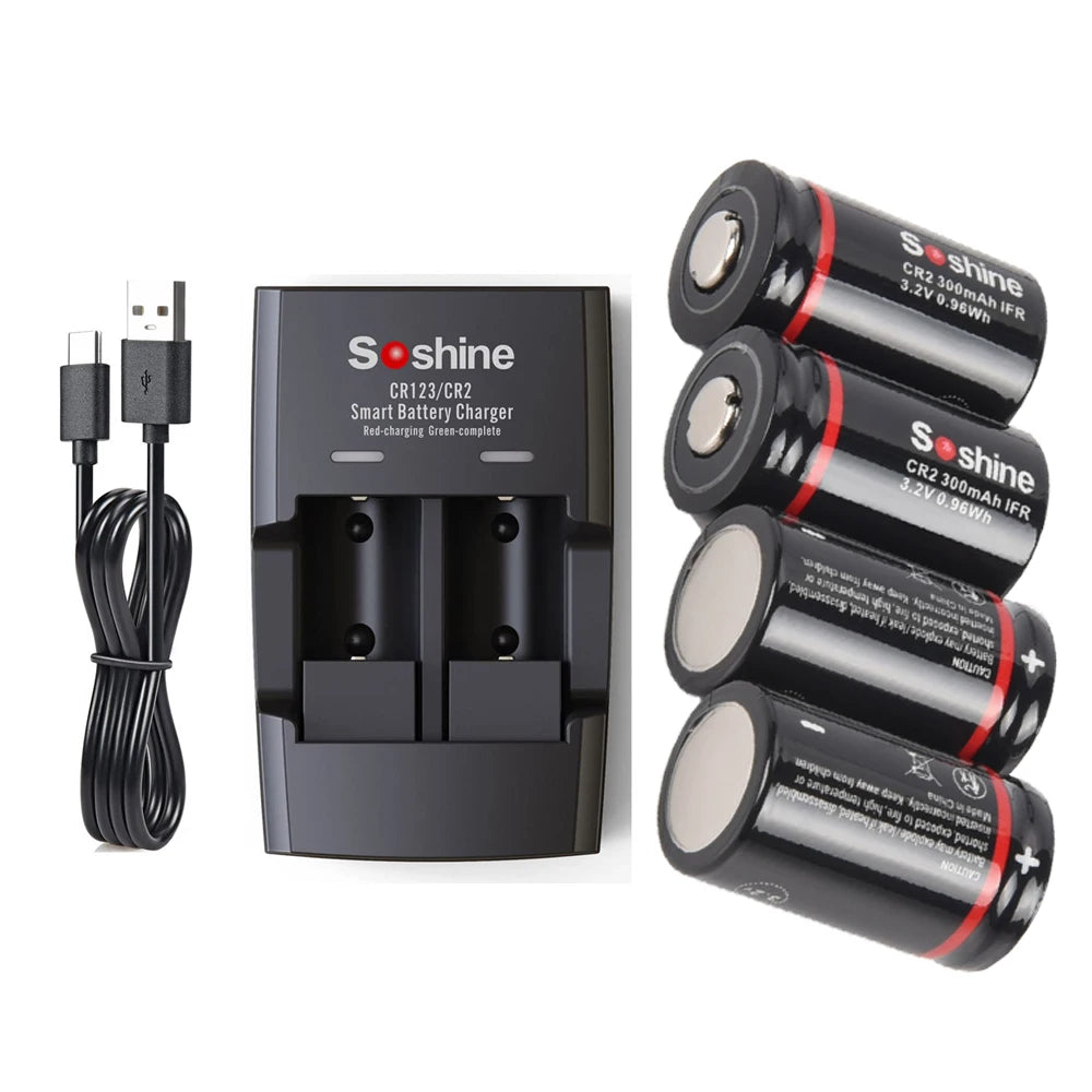 Rechargeable CR2 300mAh