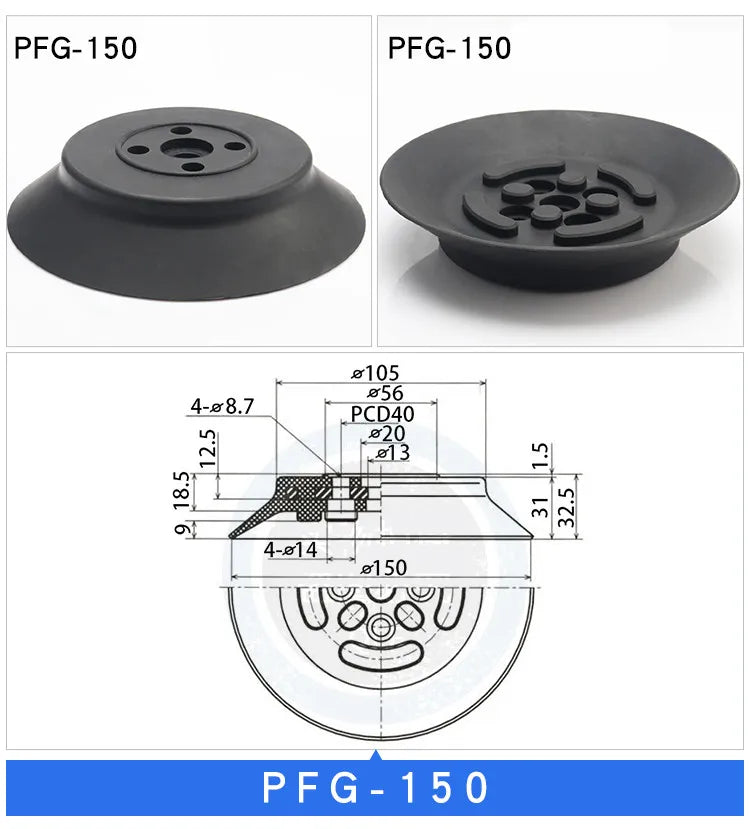 Vacuum Pads PFG Series