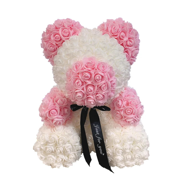 Red Rose Bear 40cm