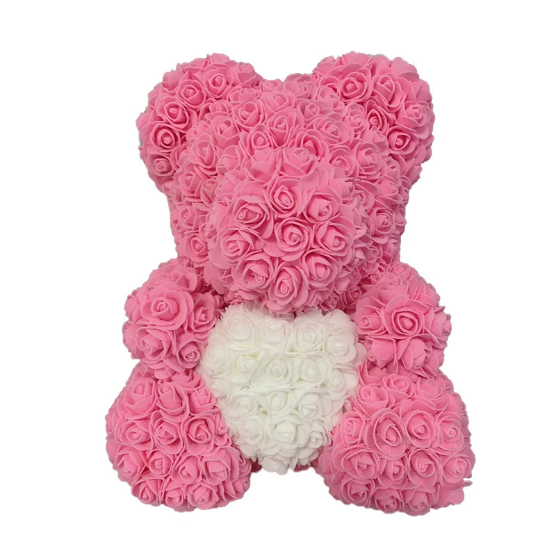 Red Rose Bear 40cm