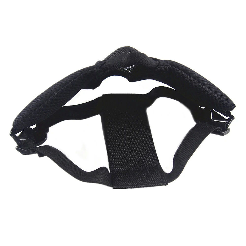 Half Face Metal Steel Airsoft Mask