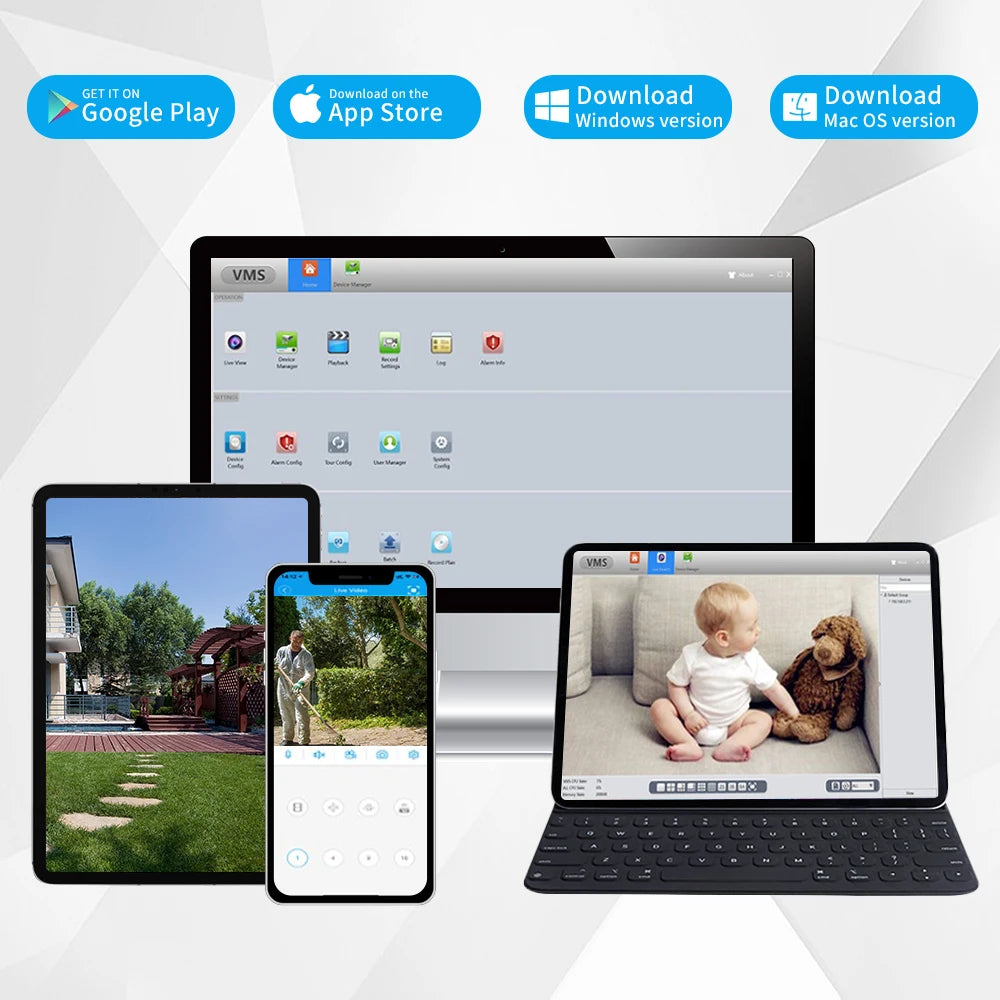 4K Security Camera System
