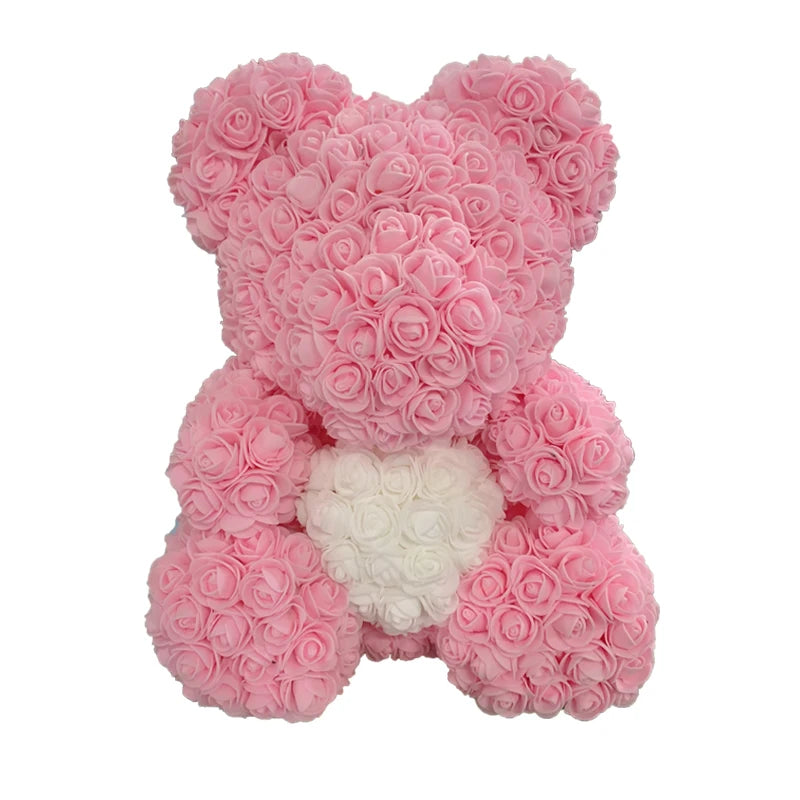 Red Rose Bear 40cm