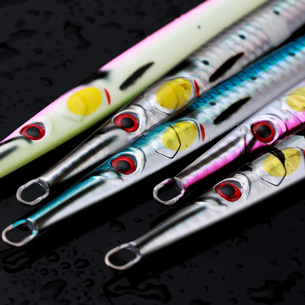 JIGGINGPRO 40g 60g 80g 100g 150g 3D Print Needle Jig