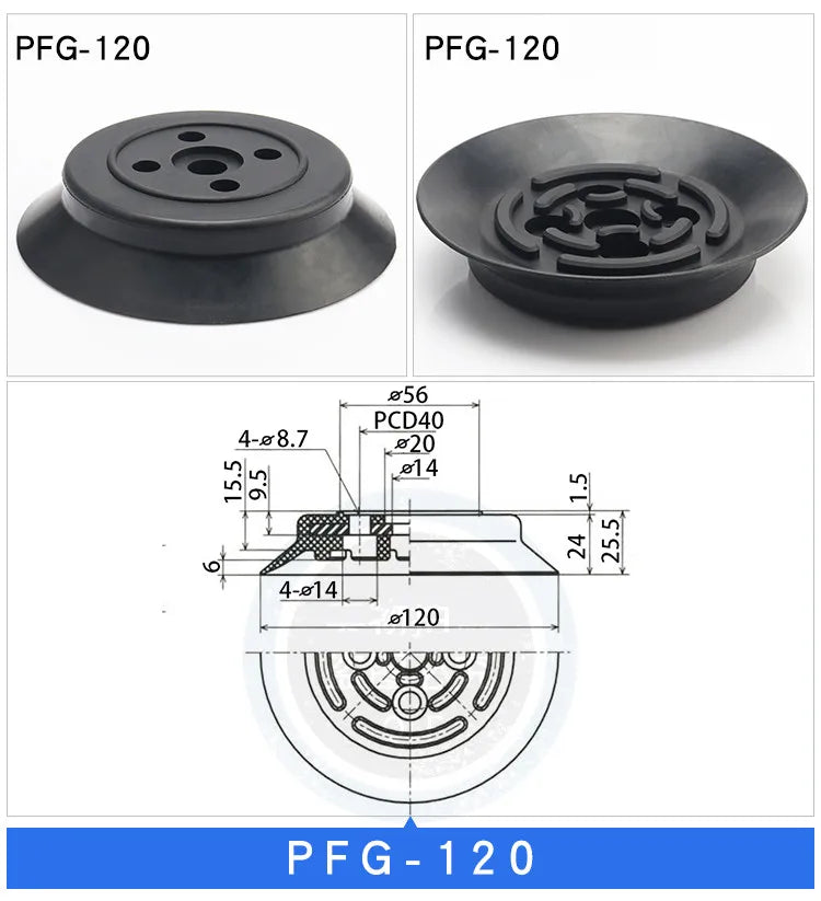 Vacuum Pads PFG Series