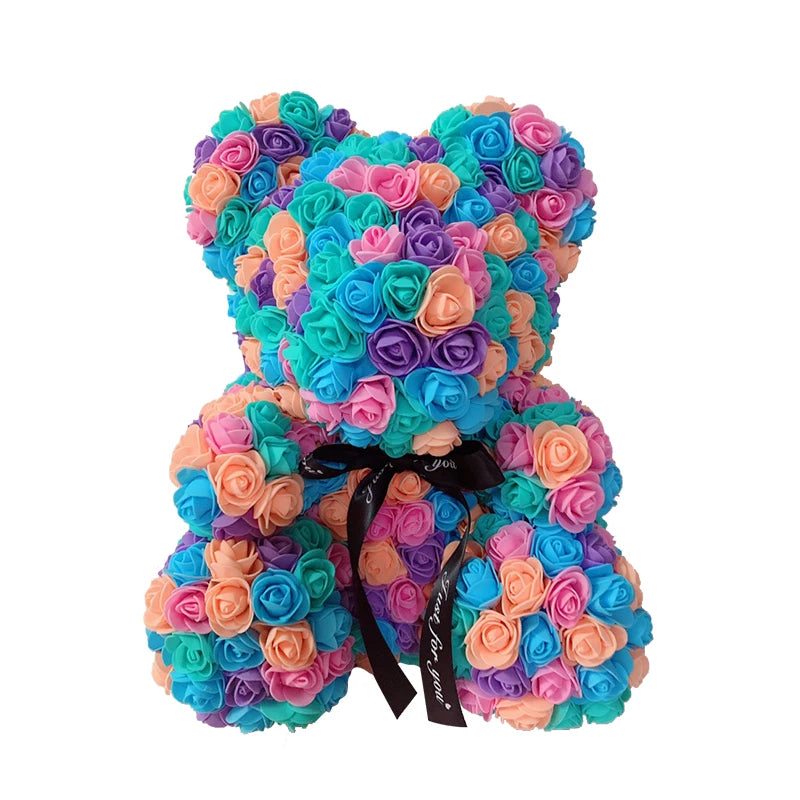 Red Rose Bear 40cm
