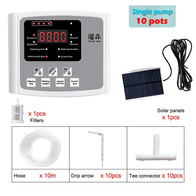 Solar Energy Intelligent Automatic Watering Device