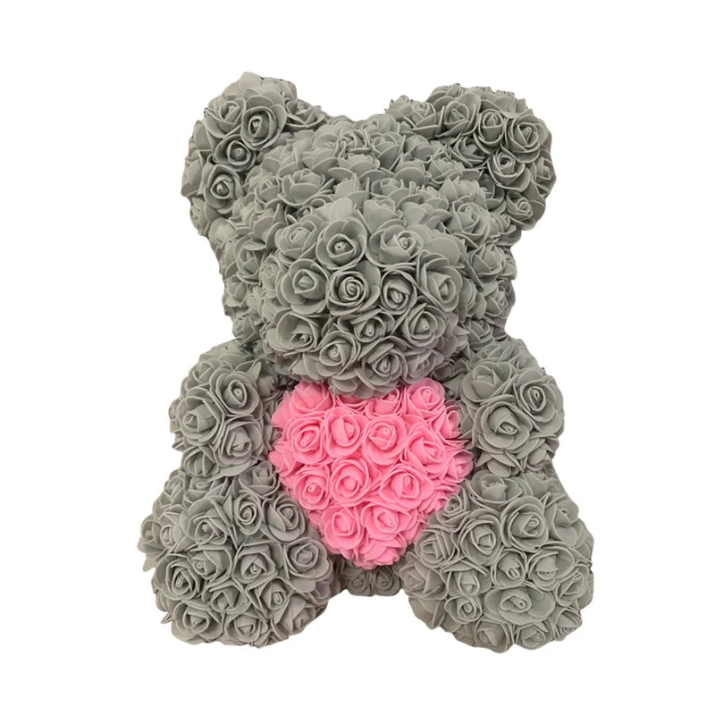 Red Rose Bear 40cm
