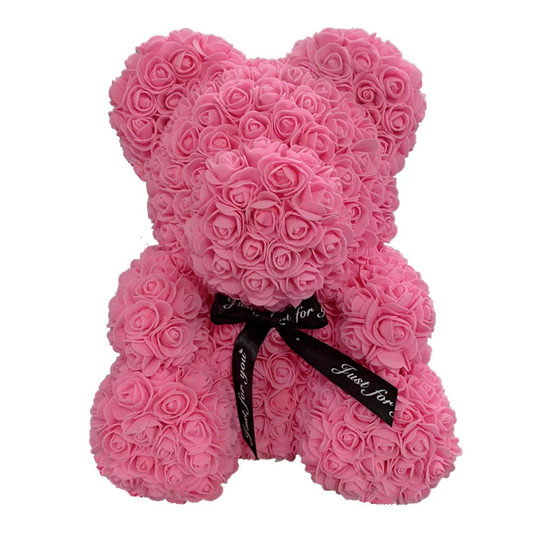 Red Rose Bear 40cm