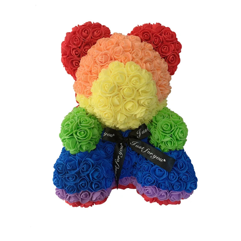 Red Rose Bear 40cm