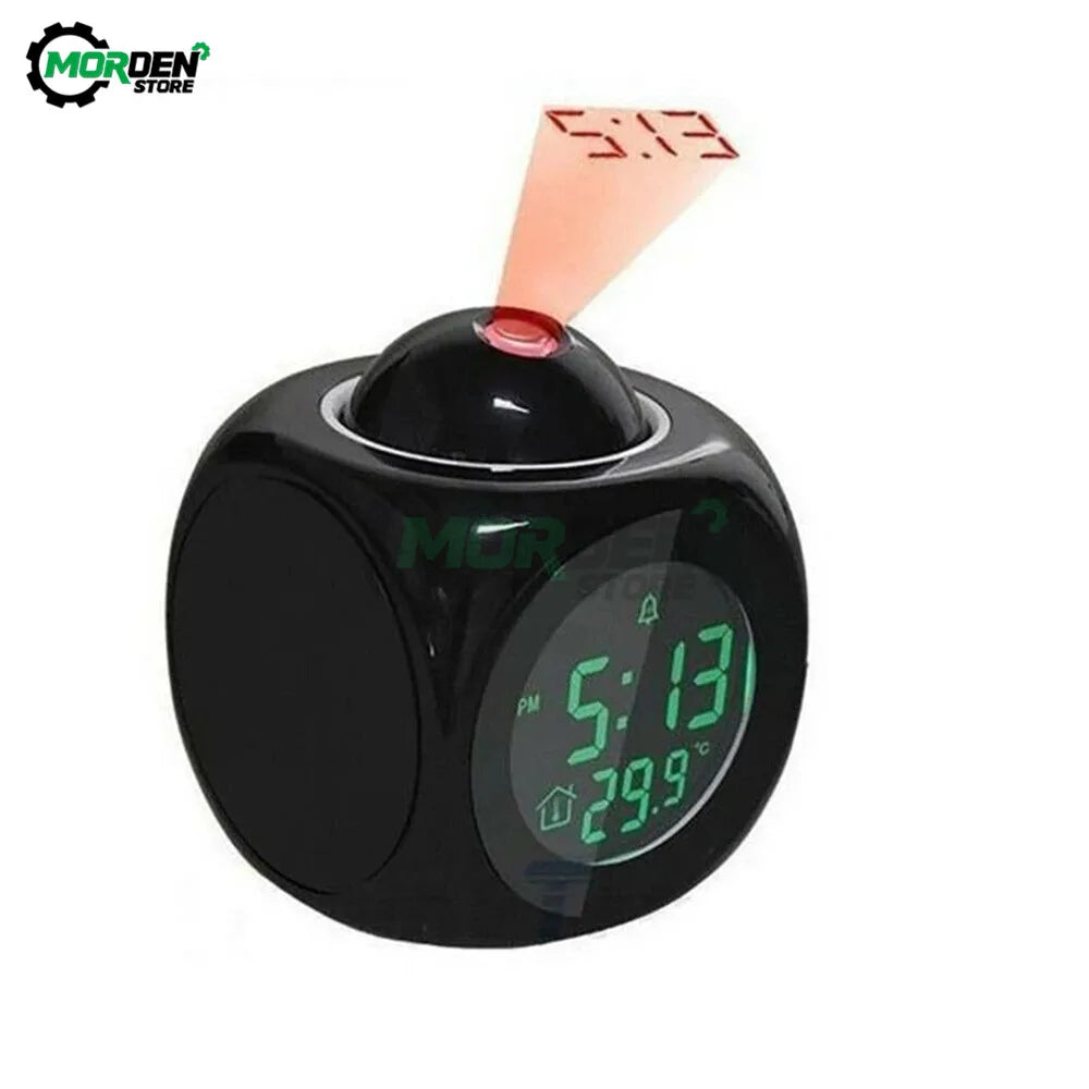 Digital Alarm Clock Projector