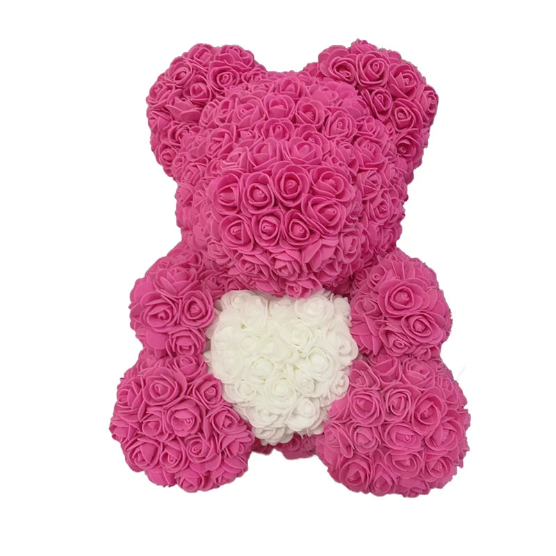 Red Rose Bear 40cm