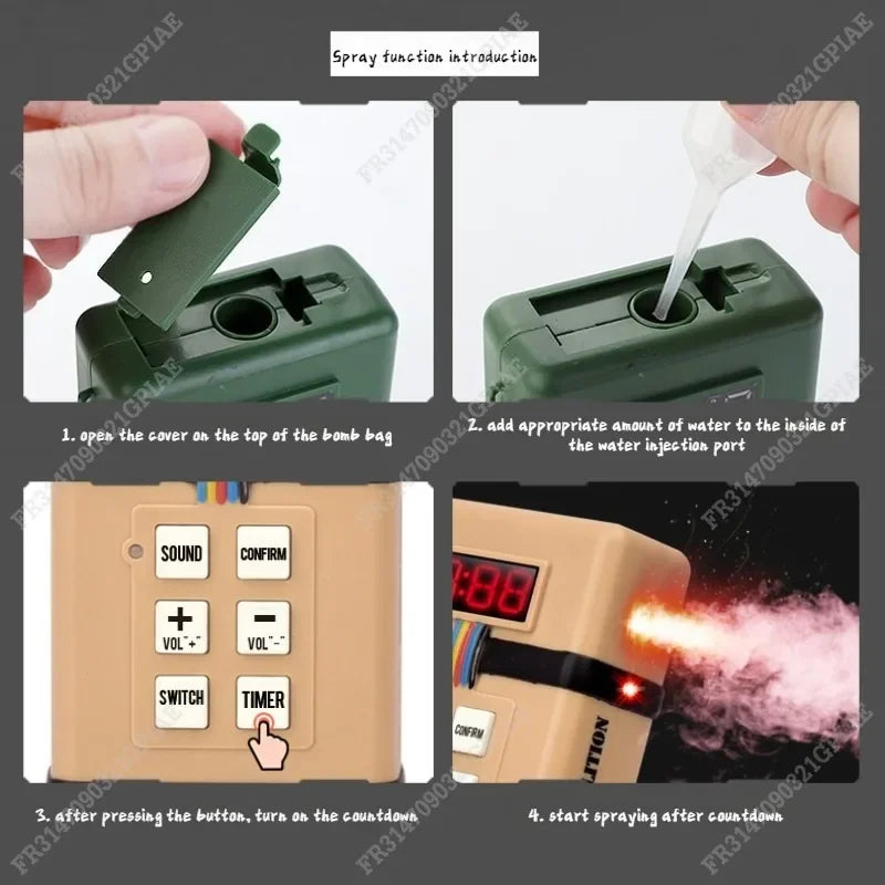 Timer relay Explosive Toy