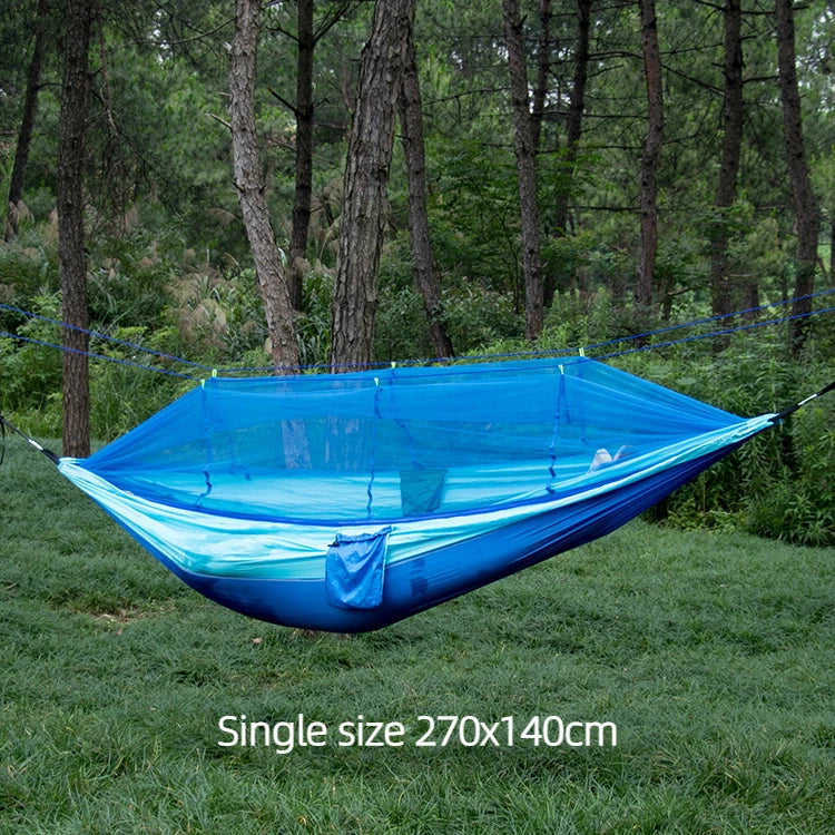 Single and Double Size Hammock with Mosquito Net