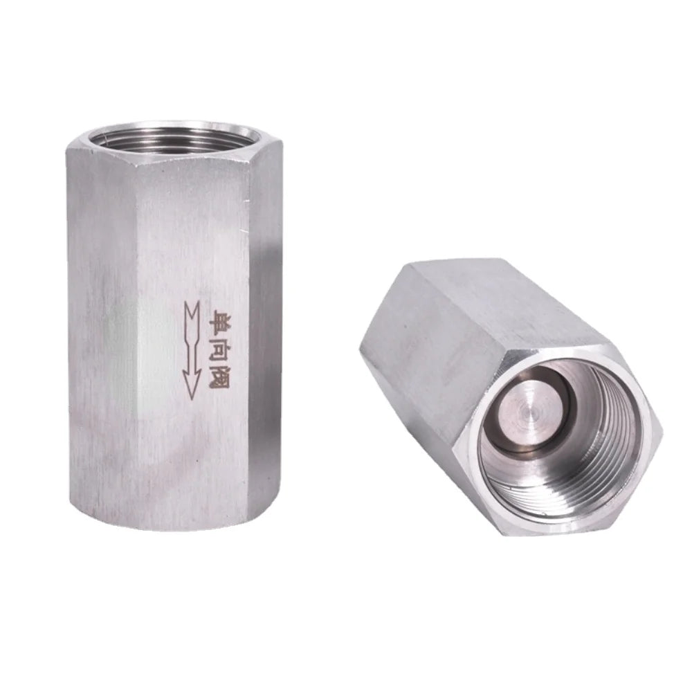 One Way Check Valve Non-Return Inline, 304 Stainless Steel