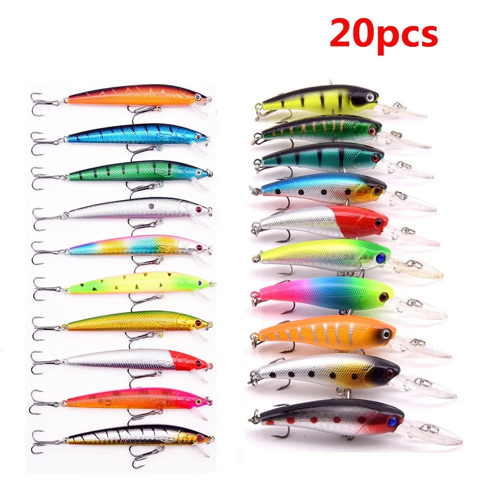 Fishing Lure Set Minnow Floating Lures