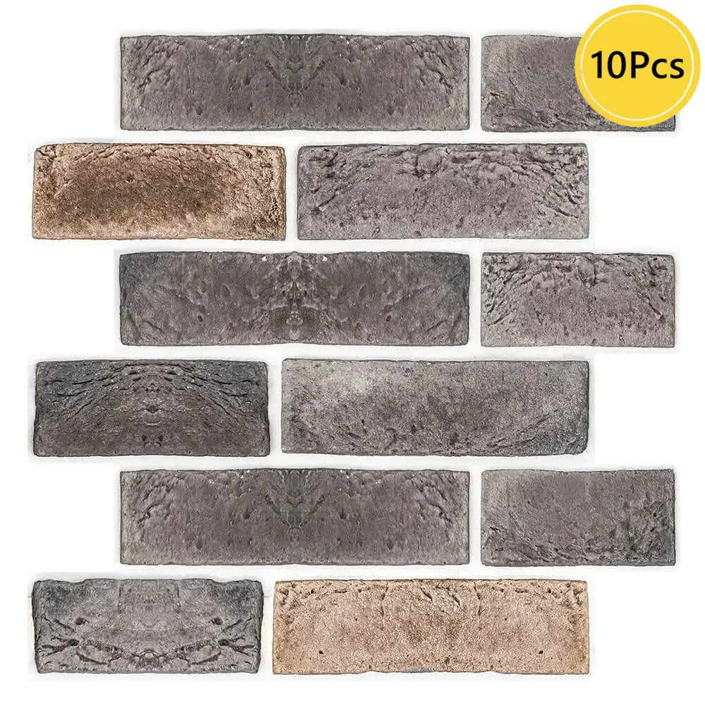 10pcs 3D Wall Panel