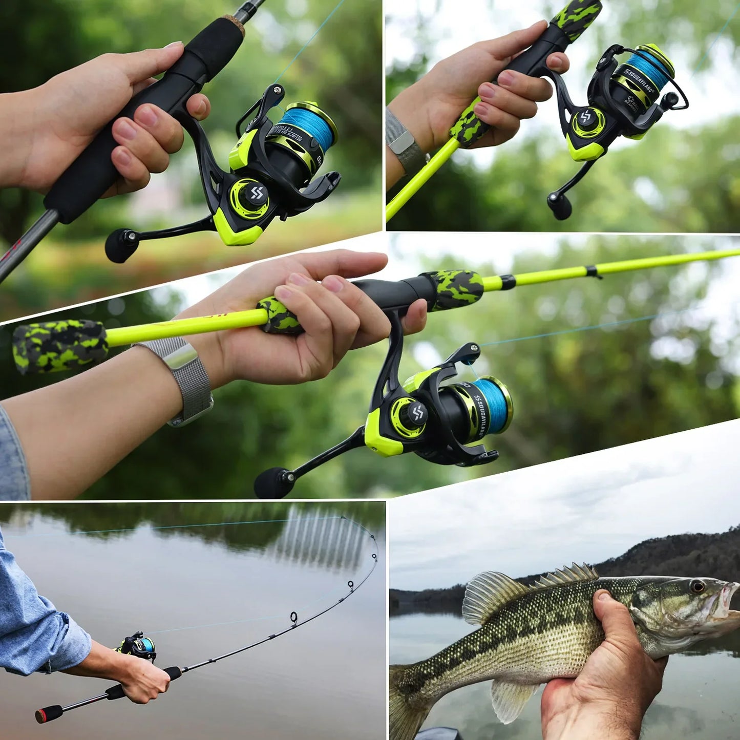 Spinning Rod Set 1.7m