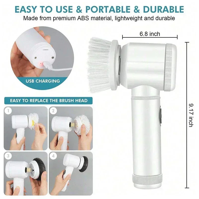 Electric Rechargable Scrubber