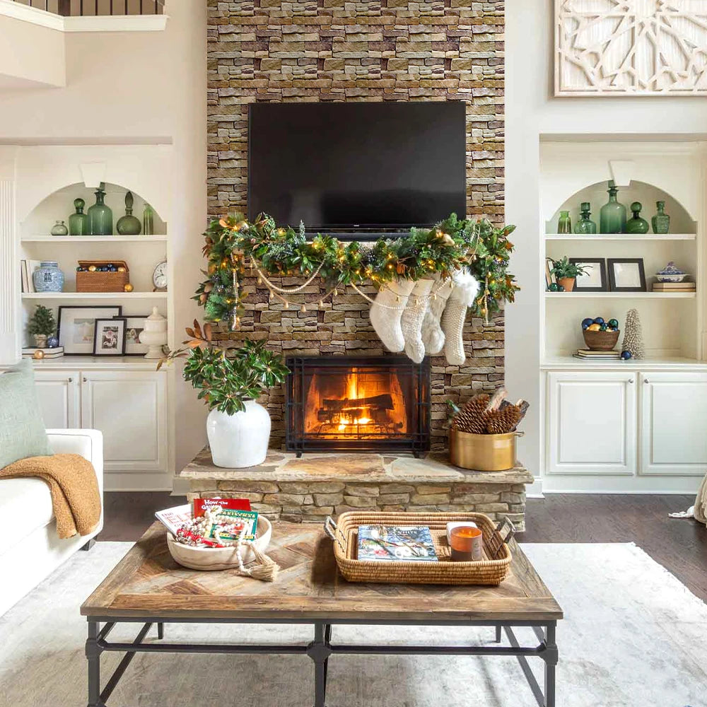 10pcs 3D Tile Wall Panel
