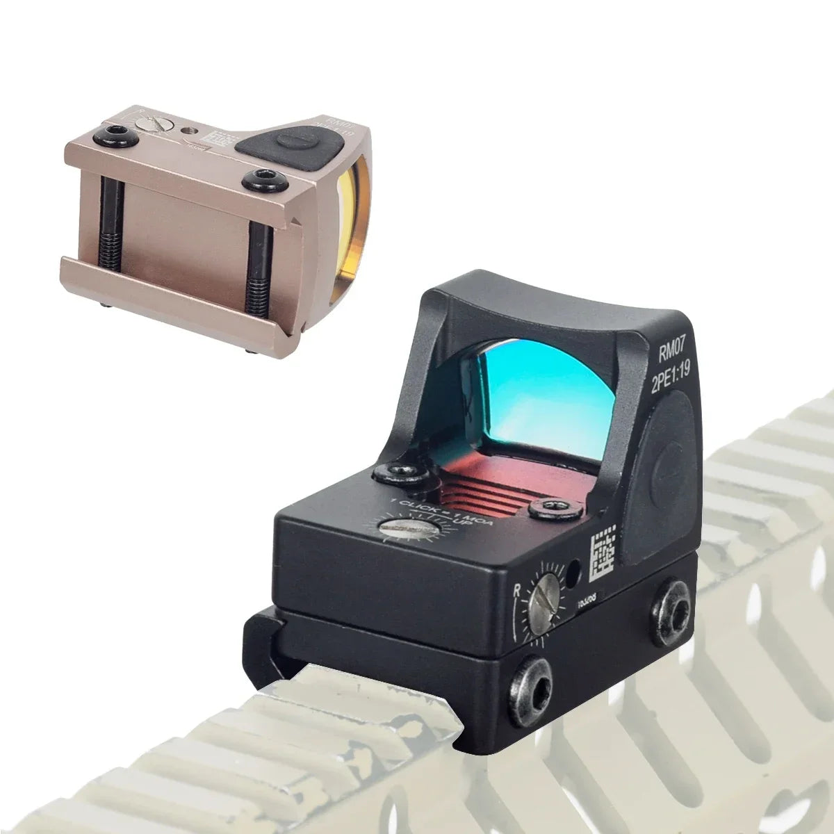 Mini RMR Red Dot Sight Scope Fit 20mm Rail