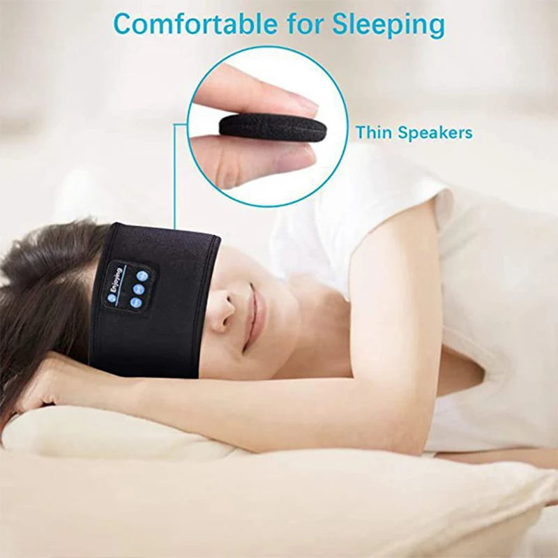 Sleep Mask with Built-in Bluetooth Headphones