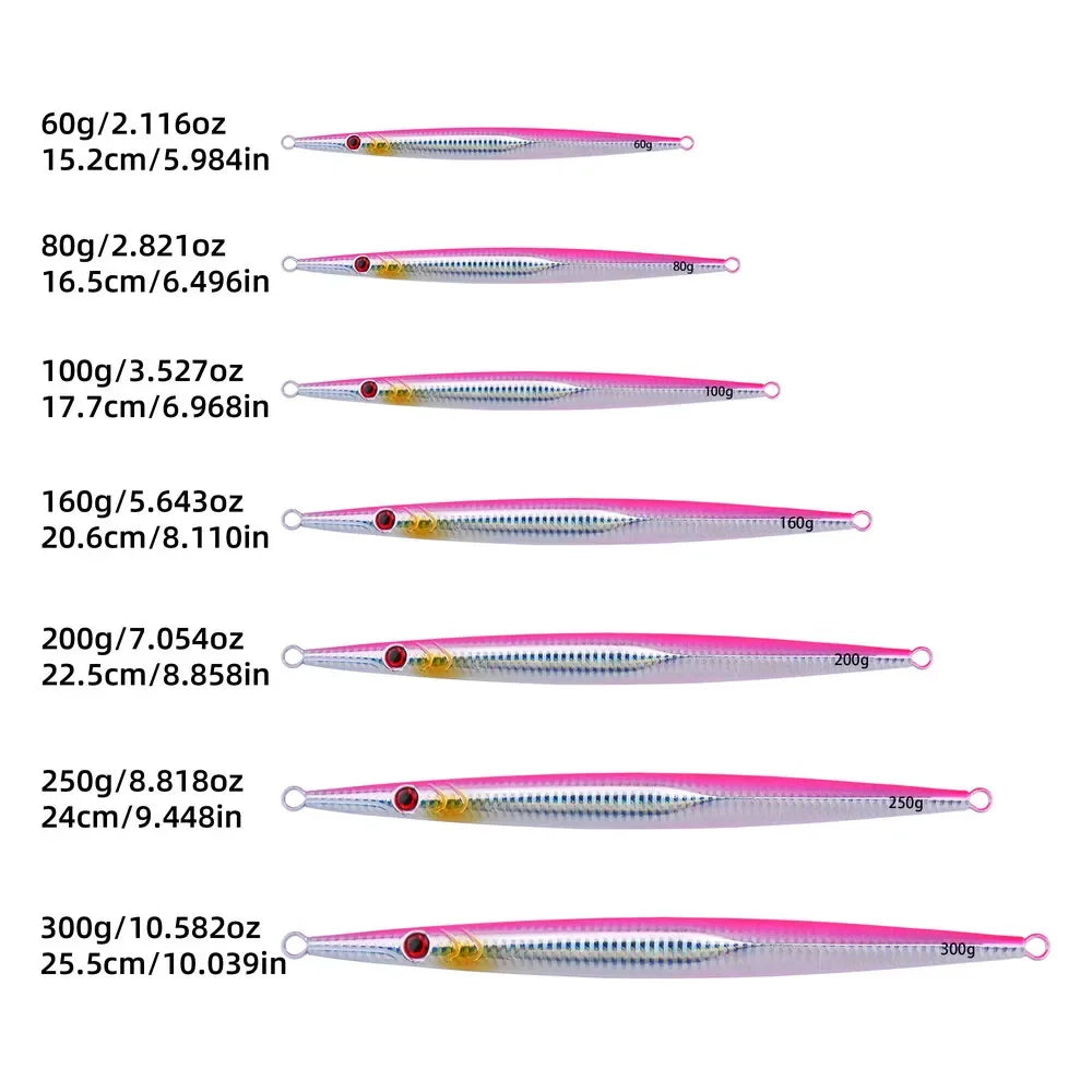 Metal Jig set 80g-300g
