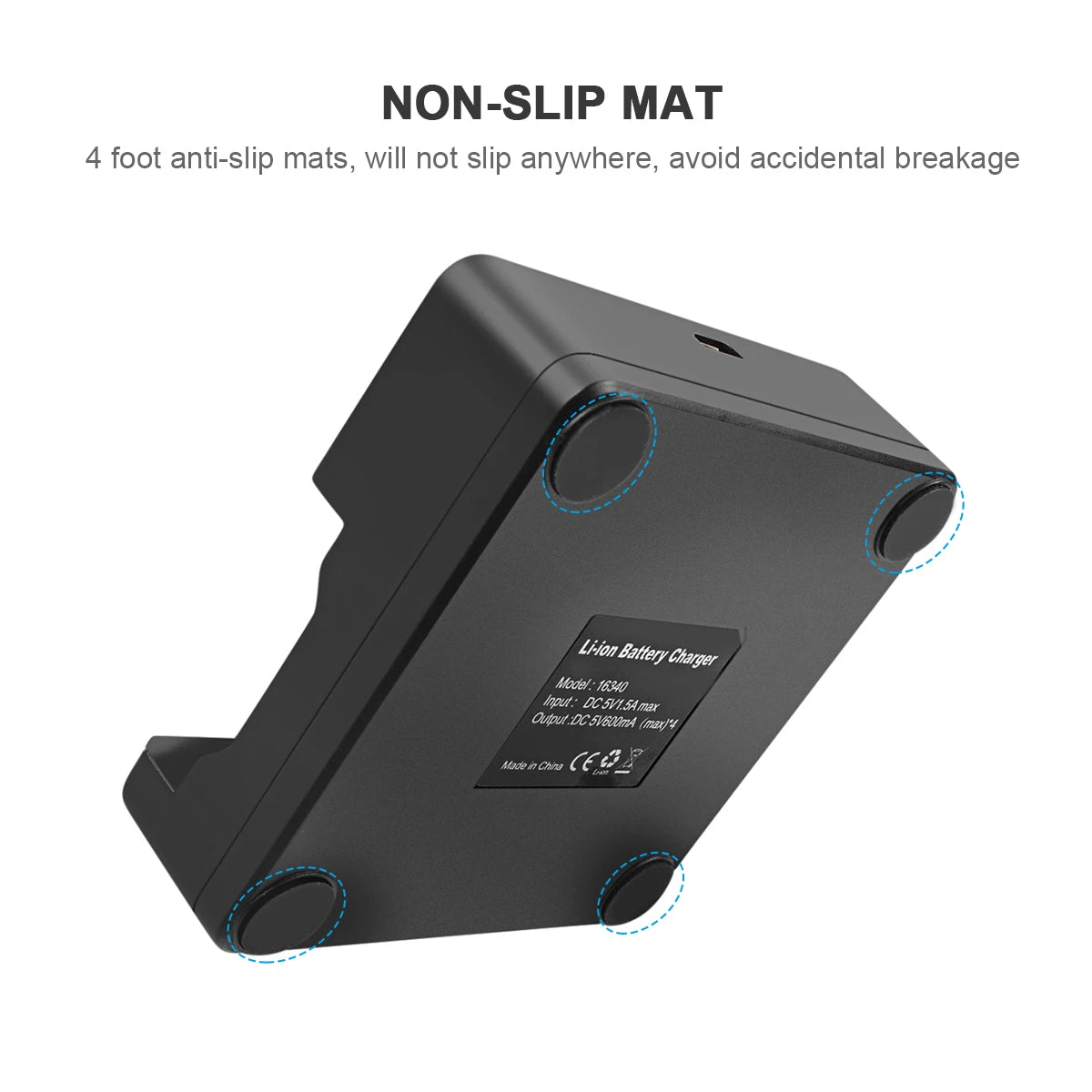 Rechargeable CR123A 2800mAh 3.7V Li-ion