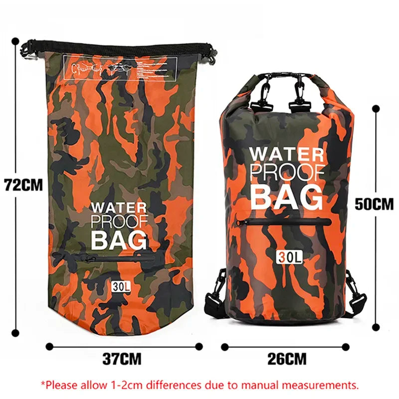 30L 20L 15L Waterproof Backpack