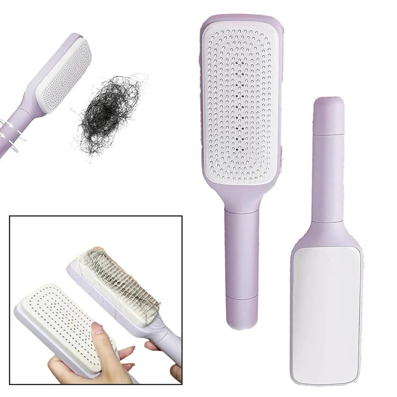 Self Cleaning Hair Brush