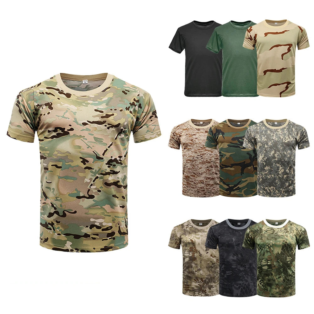 3D Camouflage T-Shirt