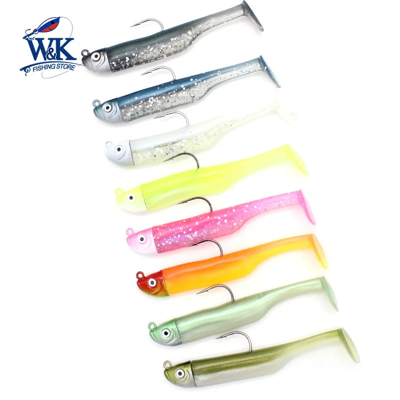 Slinky Shad 6cm with 5g Jig Head KIT