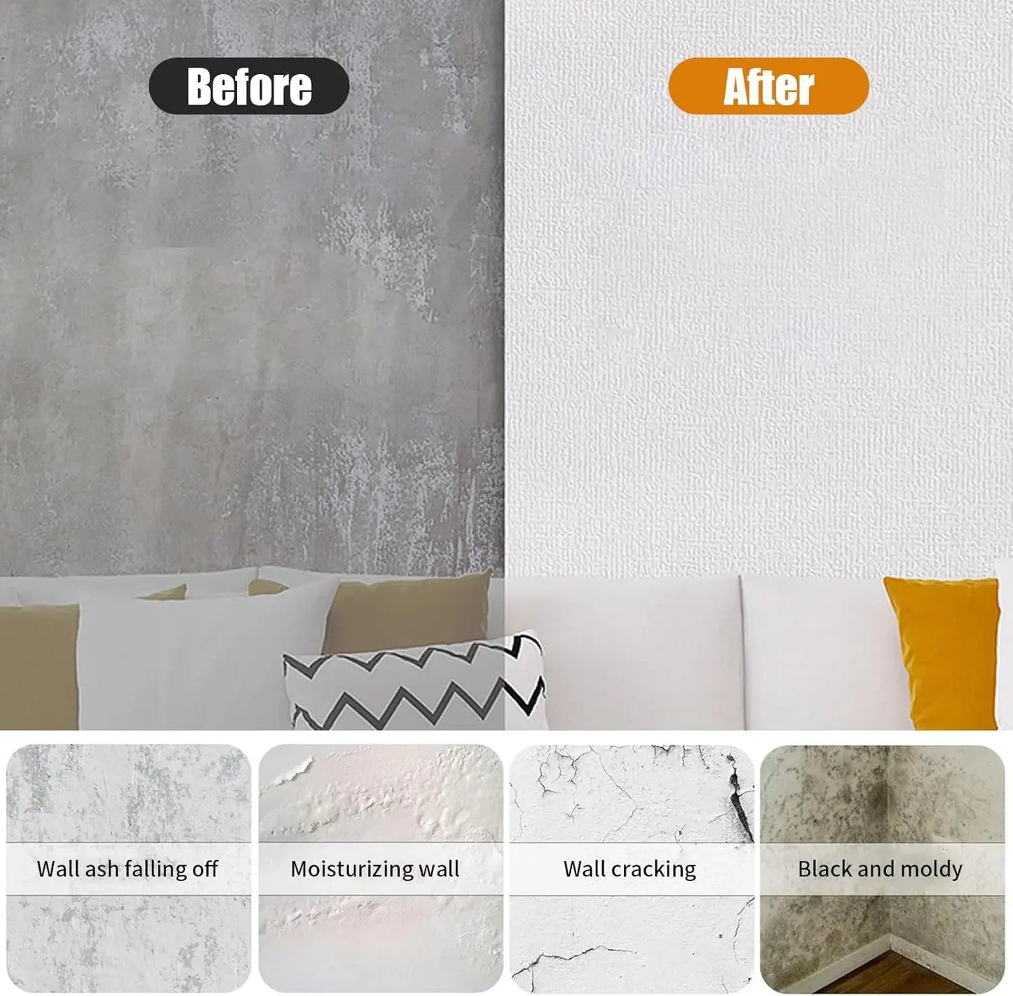 3D Self-Adhesive Wallpaper
