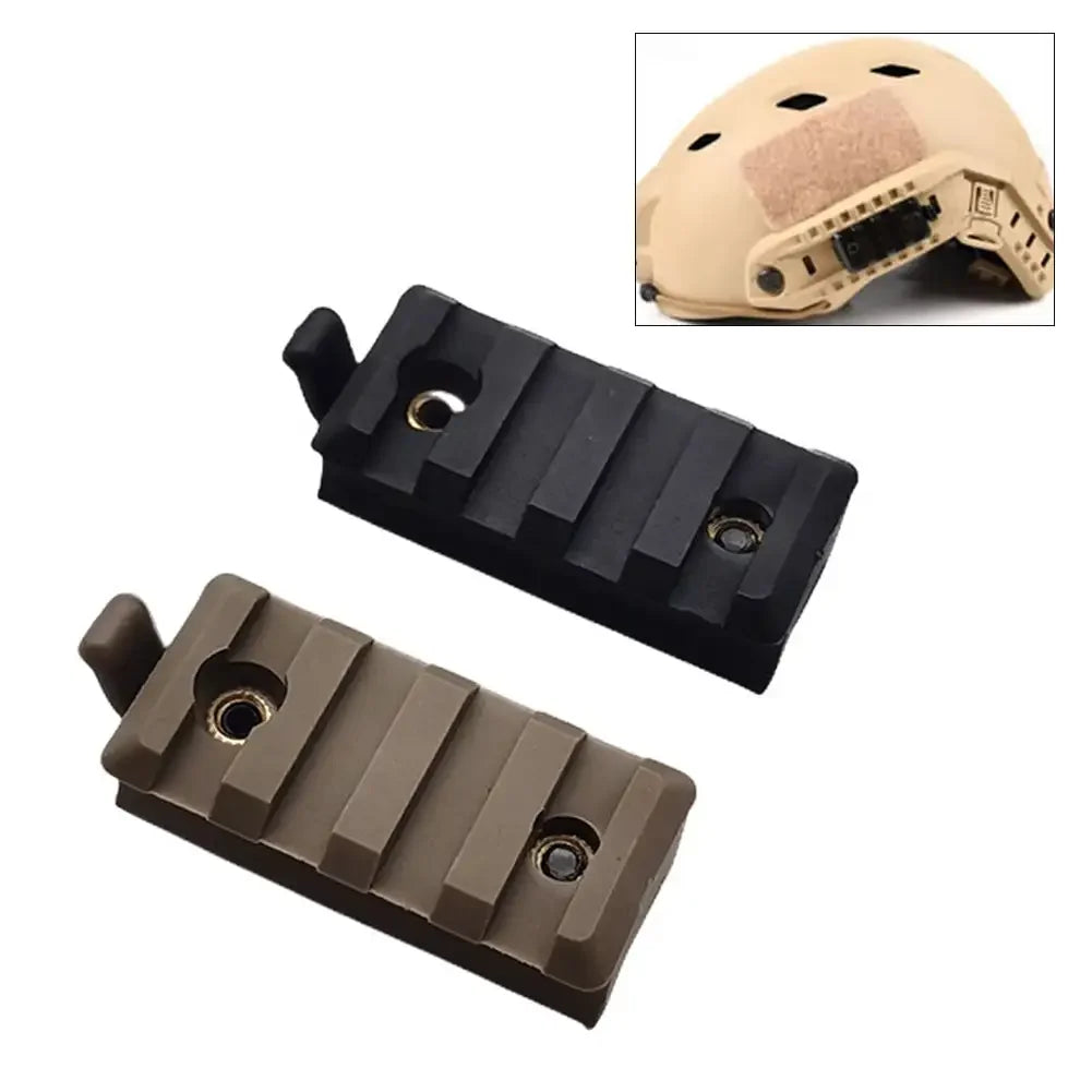 Helmet Flashlight with adapter