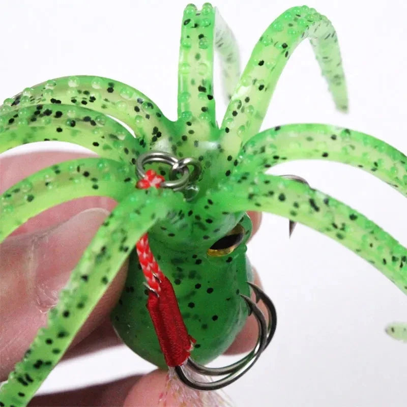 Octopus Soft Lure Double Hook 21g/11cm
