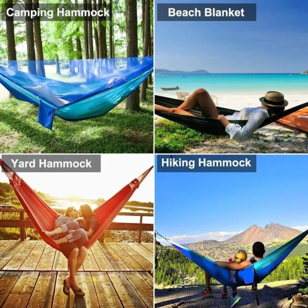 ZG Camping Hammock With Mosquito Net 250x120cm