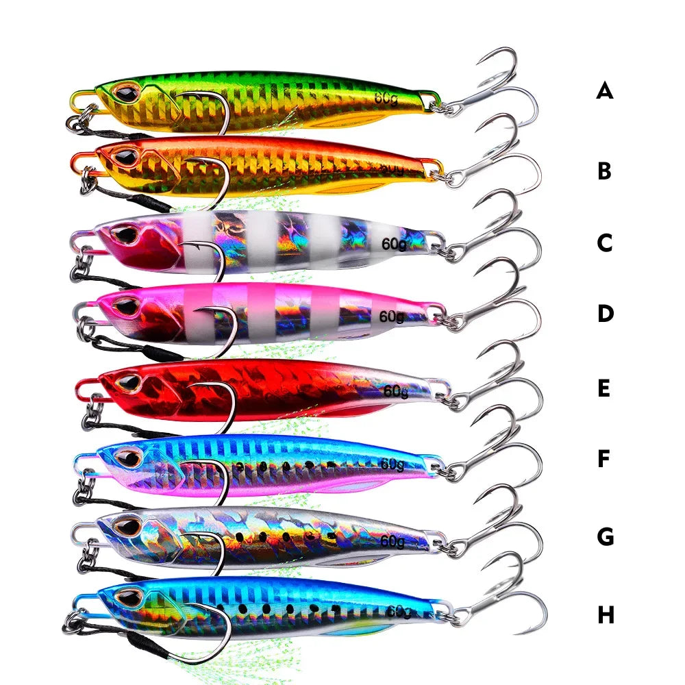 Long Metal Jig Fishing Lure