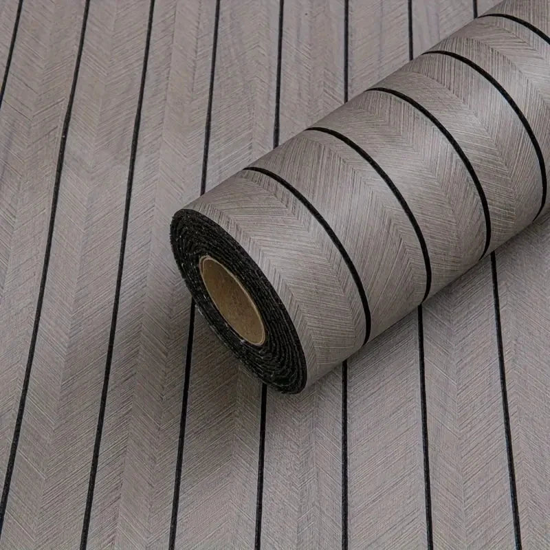 3D wood grain self-adhesive wallpaper