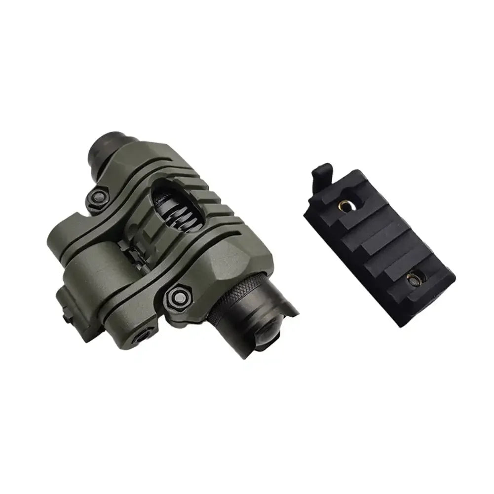 Helmet Flashlight with adapter