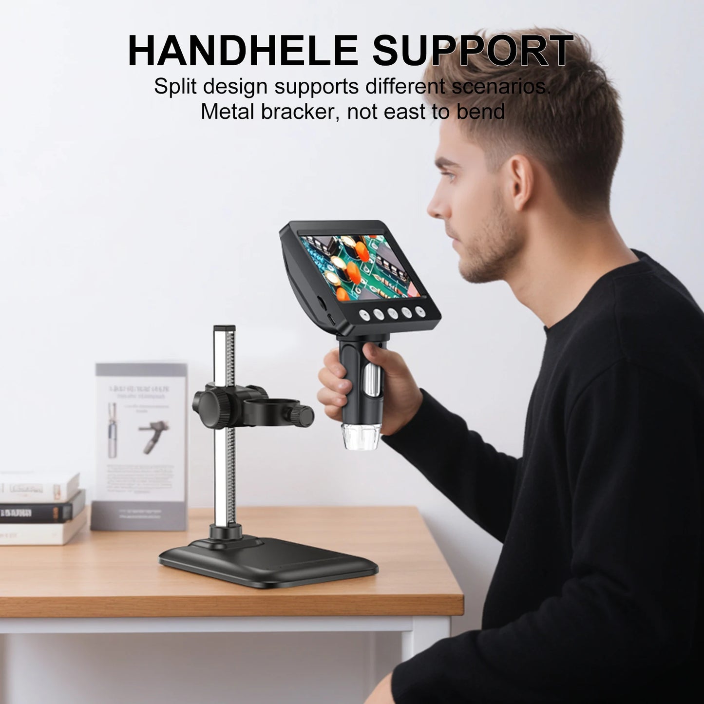 4.3'' Digital Microscope 1600X