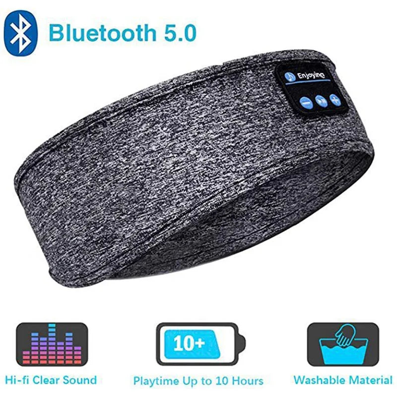 Sleep Mask with Built-in Bluetooth Headphones