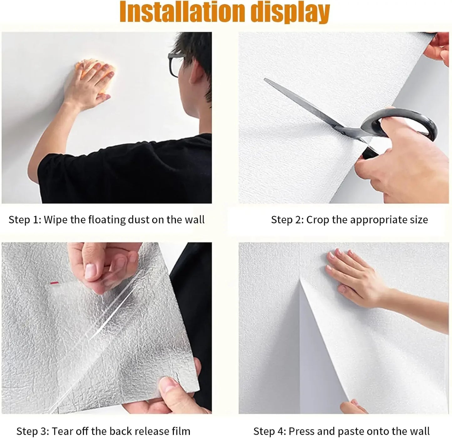 3D Self-Adhesive Wallpaper