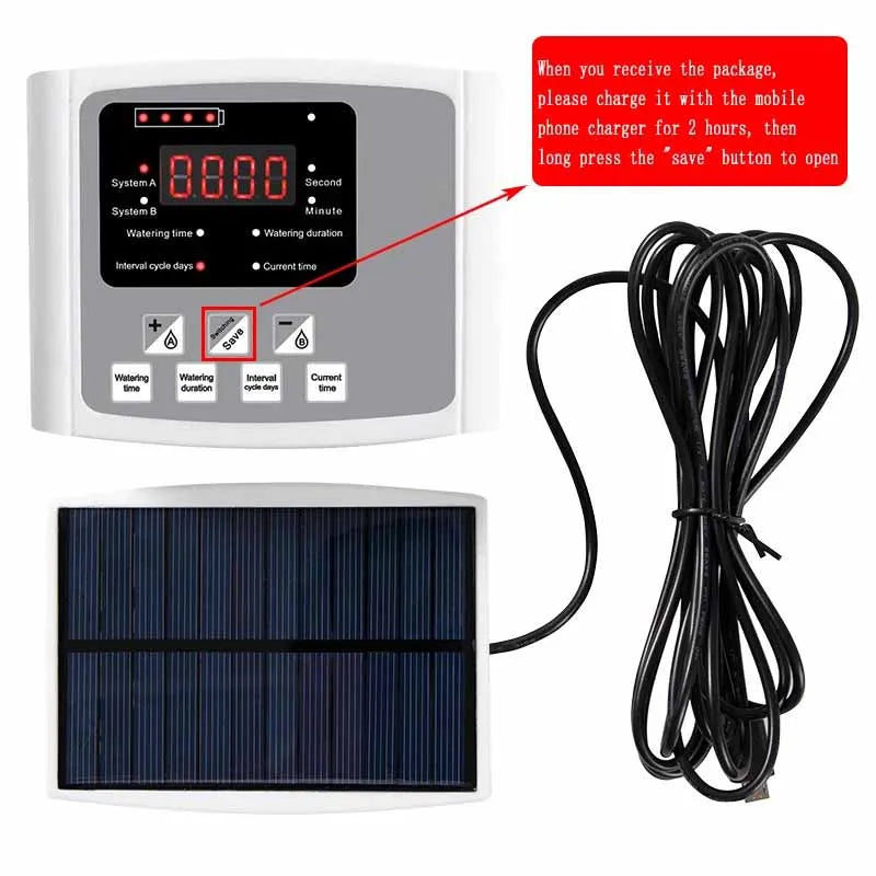 Solar Energy Intelligent Automatic Watering Device