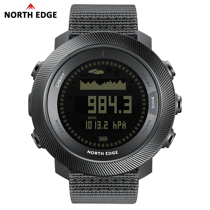 NORTH EDGE APACHE-D Digital Diving & Outdoor Sports Watch