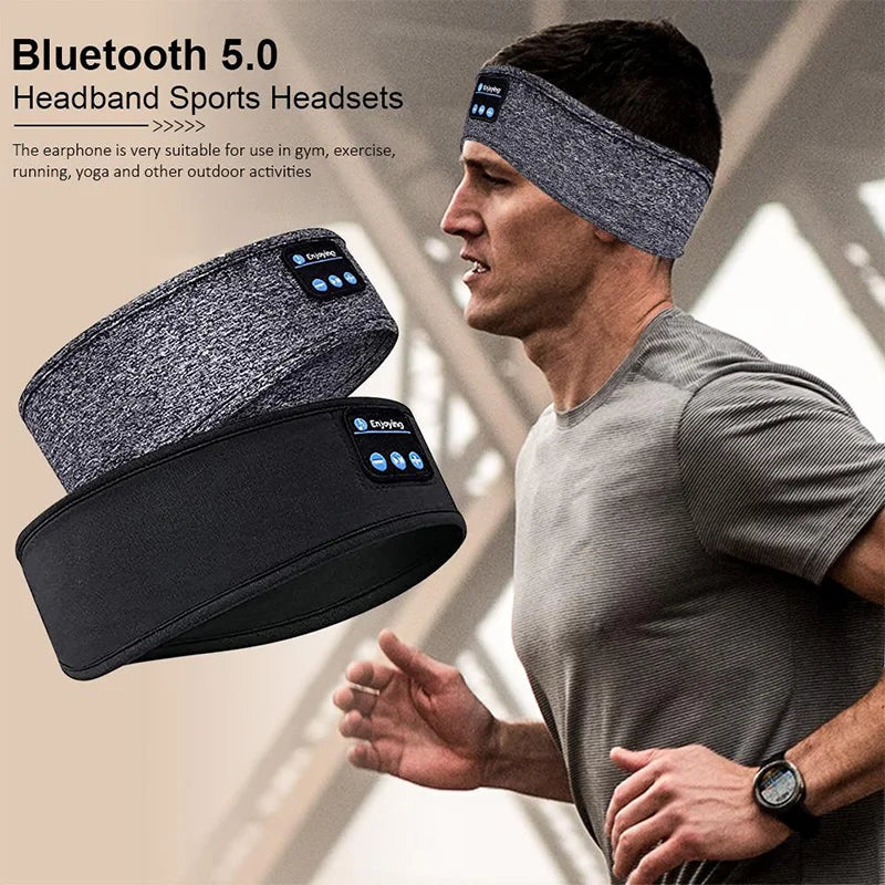Sleep Mask with Built-in Bluetooth Headphones