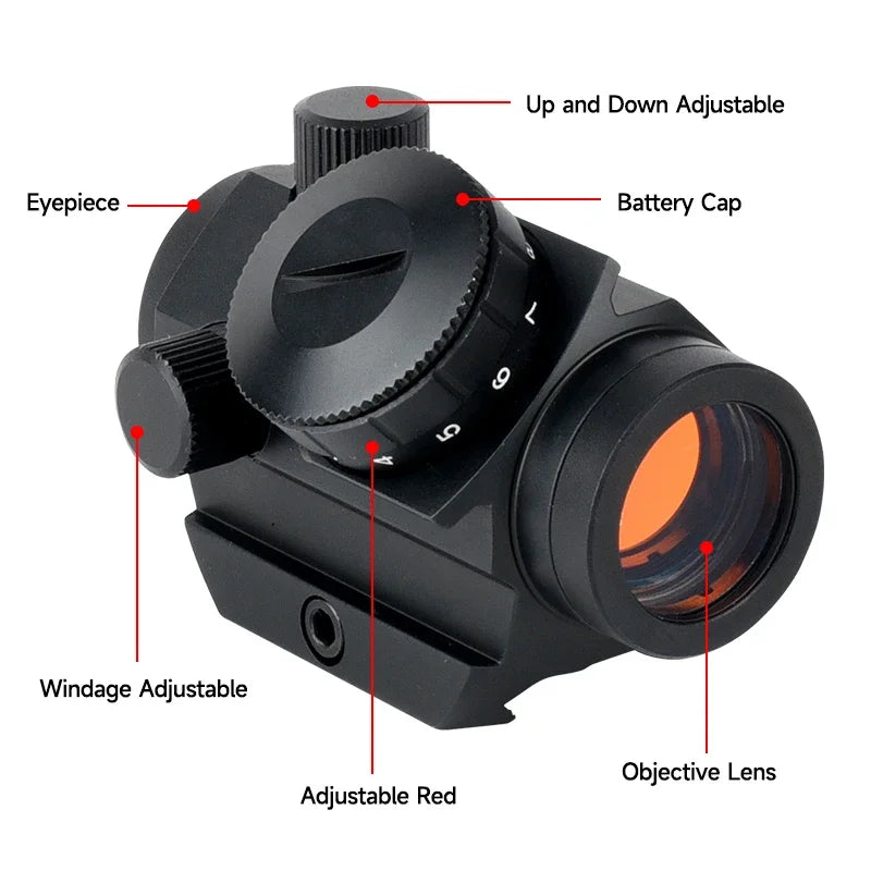 Tactical 1x25 Red Dot Sights