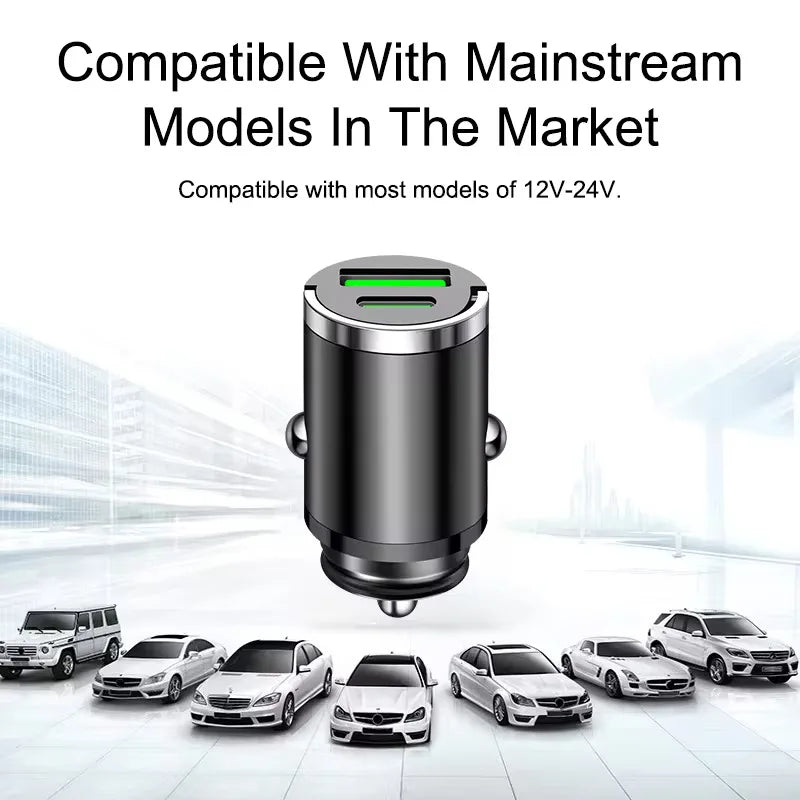200W mini car charger